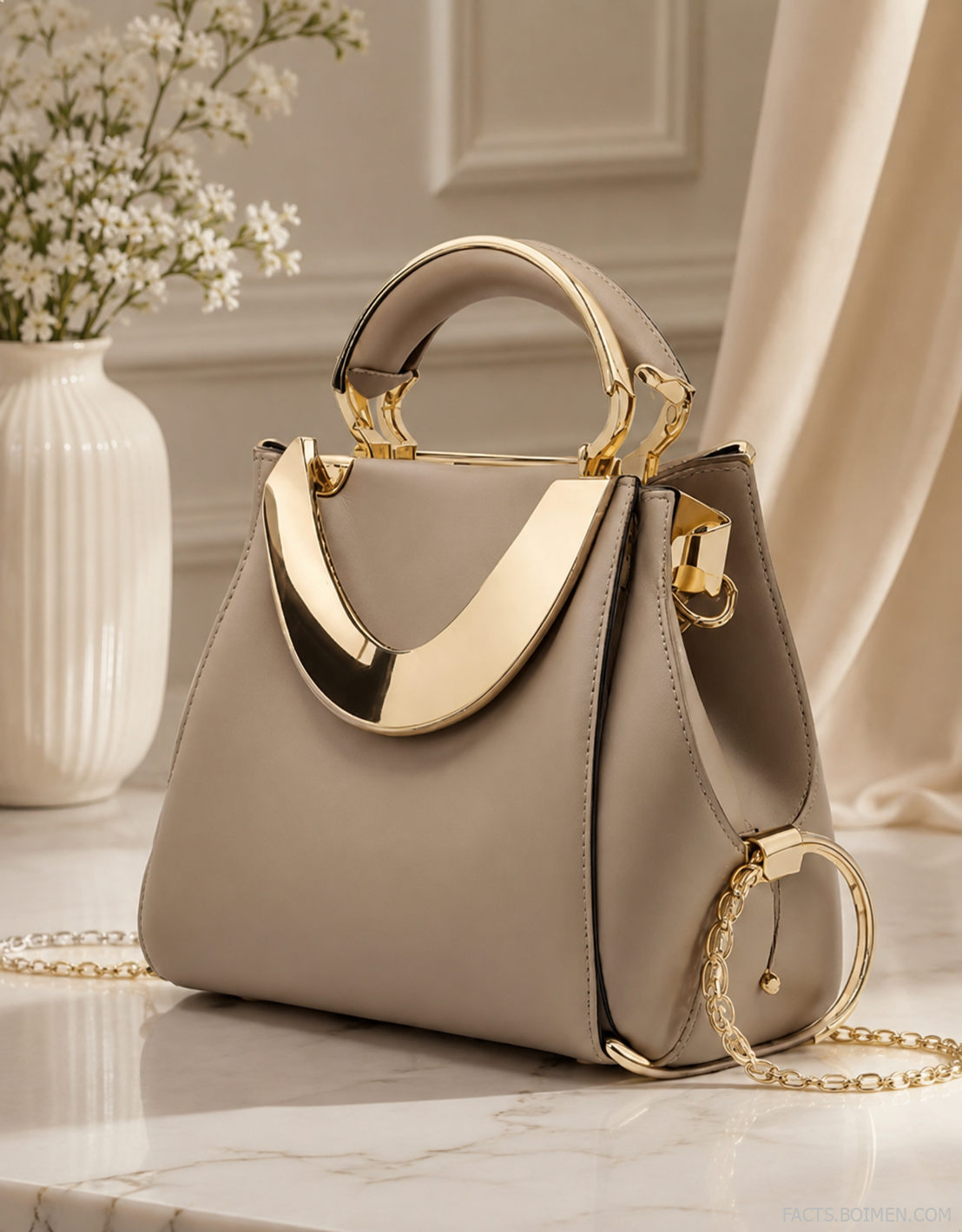taupe handbags